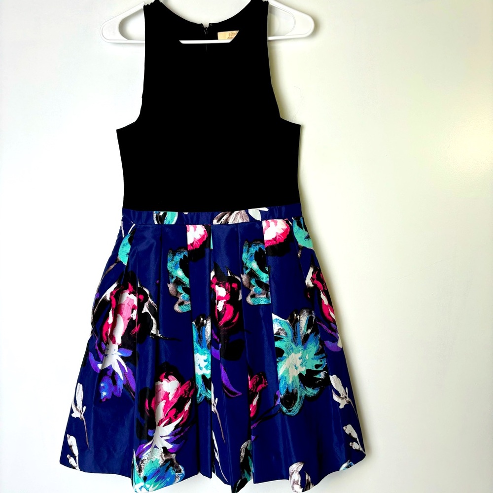 Aidan Mattox Fit and Flare Sleeveless Dress